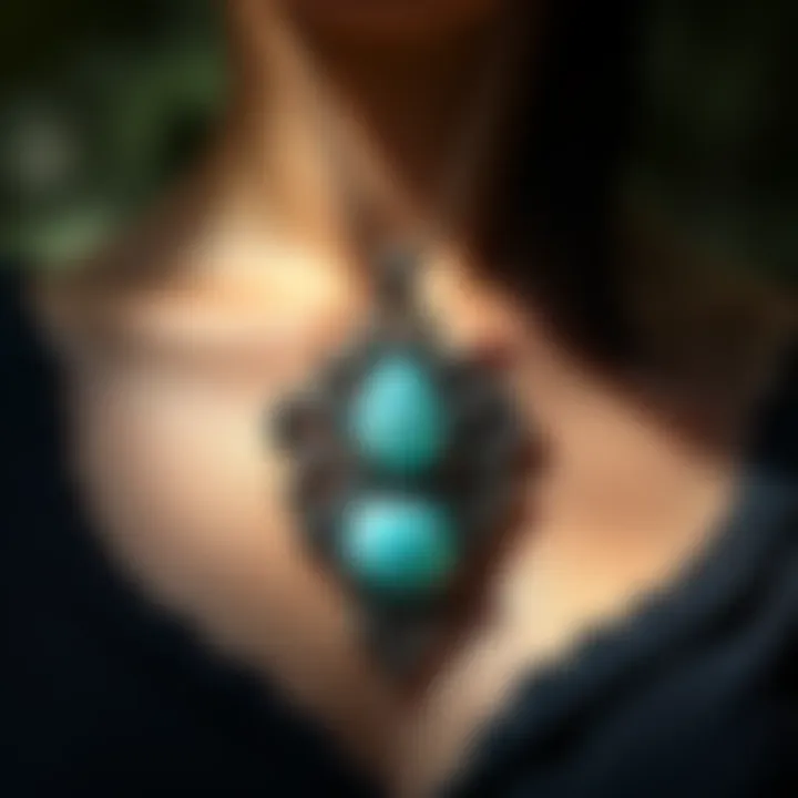 Magnificent Exploring the Allure of Larimar Stone Pendants