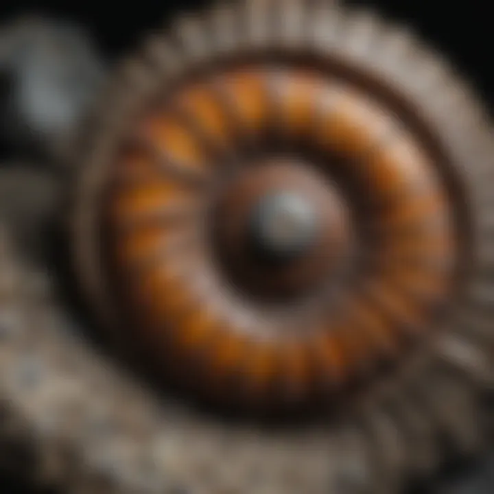 Ammonite Fossil Specimen