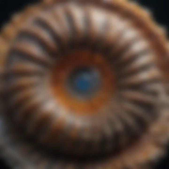 Mesmerizing Ammonite Fossil