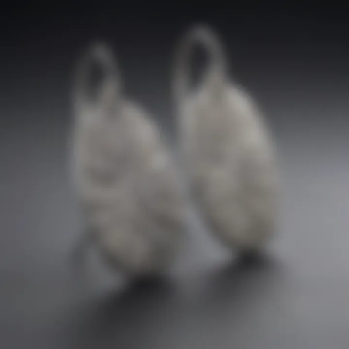 Argentium Sterling Silver Earrings with Textured Surface