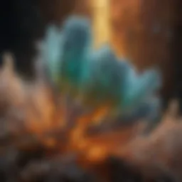 Aurora's Embrace Crystal Formation