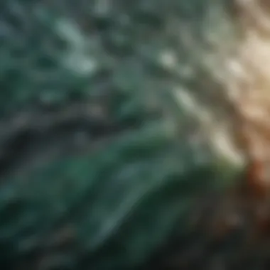 Aventurine Close-Up Texture