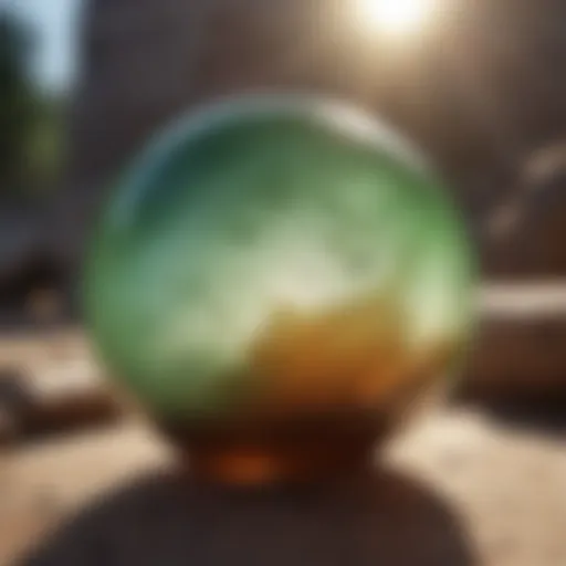 Aventurine in Natural Sunlight