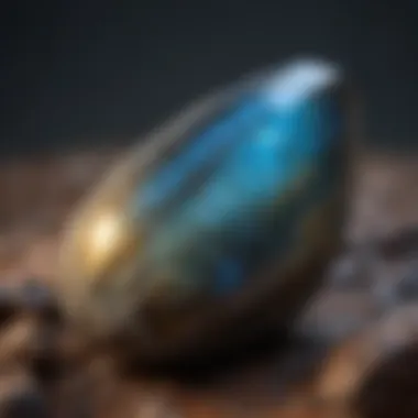 Awe-Inspiring Dremel-Polished Labradorite Stone