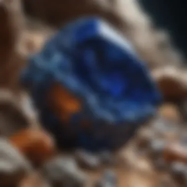 Mesmerizing Azurite Stone