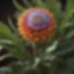 Botanical Specimen under Hand Lens