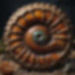 Captivating Ammonite Fossil