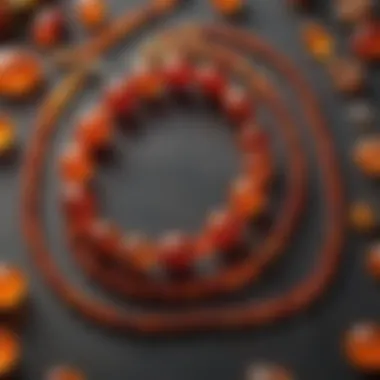 Healing properties of carnelian revealed through energy patterns