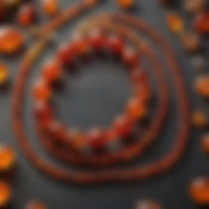 Healing properties of carnelian revealed through energy patterns