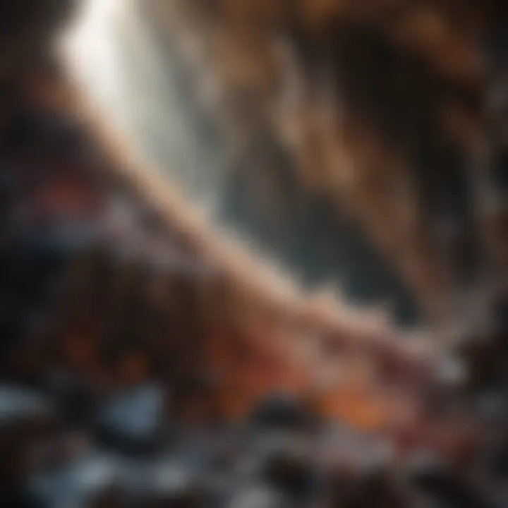 Crystal Encrusted Cave Wall