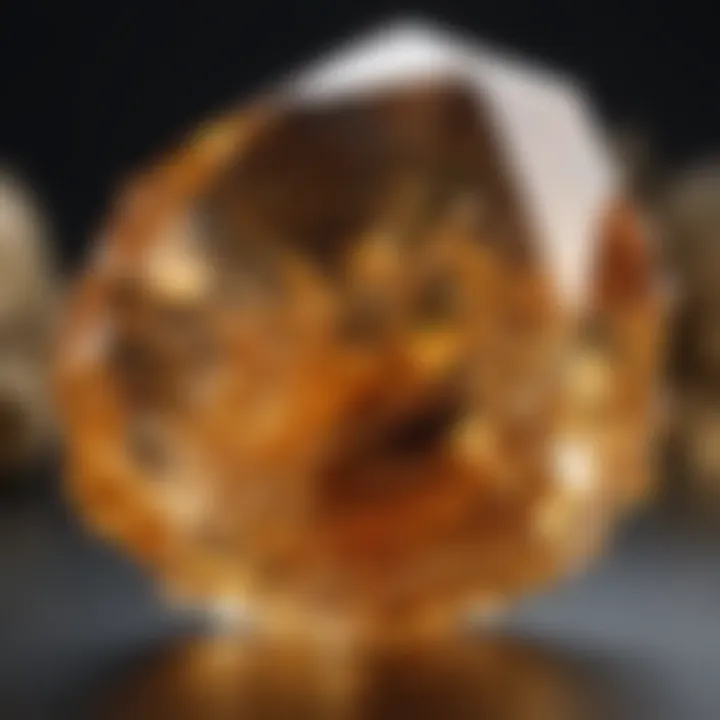 Radiant Citrine Crystal for Manifestation and Abundance