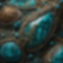 Mesmerizing Chrysocolla Patterns in Nature