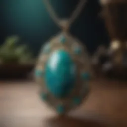 Exquisite Chrysocolla Pendant