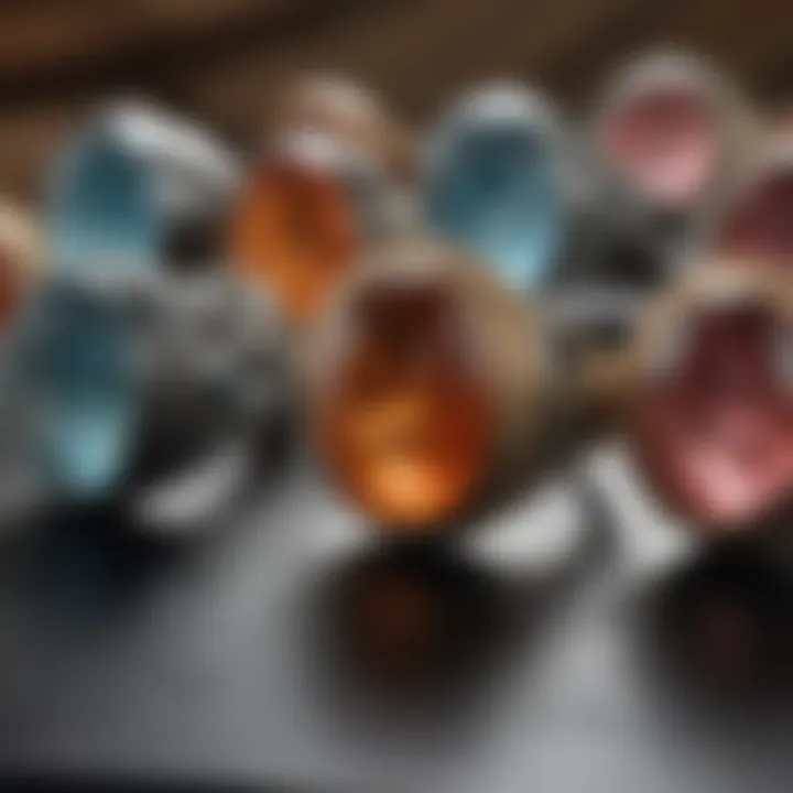 Collector's Showcase of Fine Mineral Rings