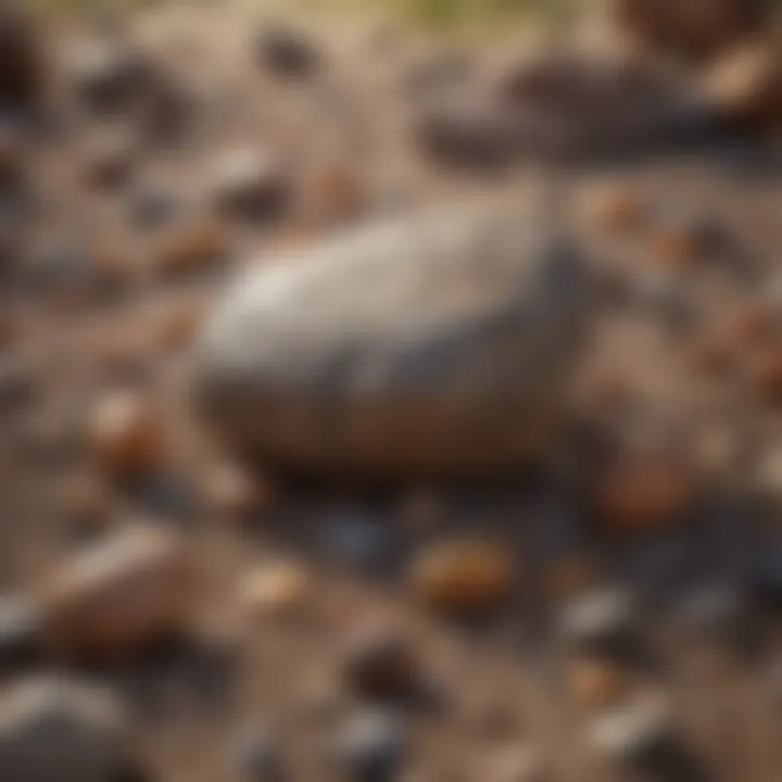 A collection of various rock types illustrating their characteristics