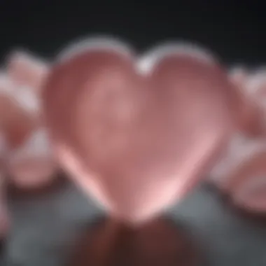 Rose Quartz: The Heart Stone Rose quartz exhibiting a soft pink color, often associated with love and harmony