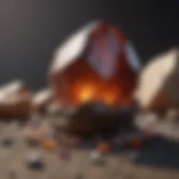 Miniature Rock Tumbler Enhancing Gemstones