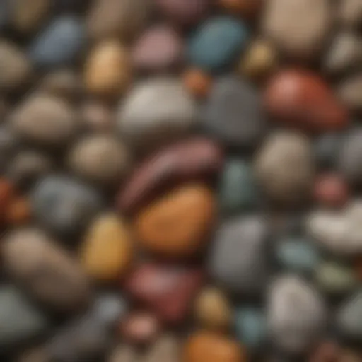 A stunning collection of various rocks showcasing unique textures and colors.