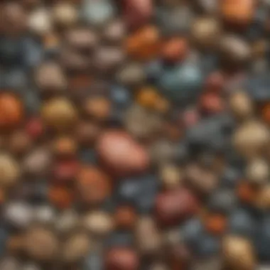 An educational infographic depicting the classification of rocks and minerals.