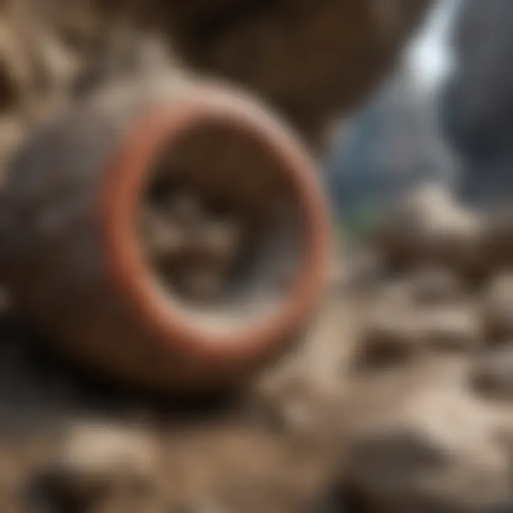 Concretion Cross-Section View