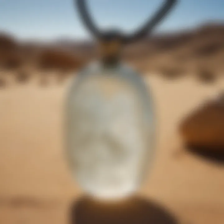 Craftsmanship Unveiled in Libyan Desert Glass Pendant Making