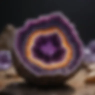 Dazzling Amethyst Geode Formation