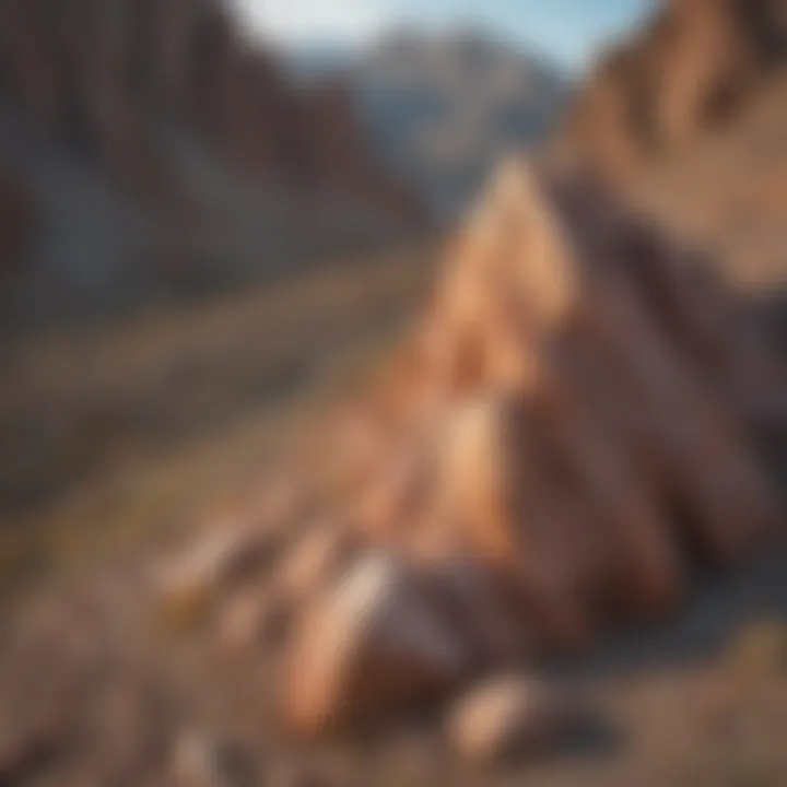 Dazzling Quartzite Peaks of Nevada