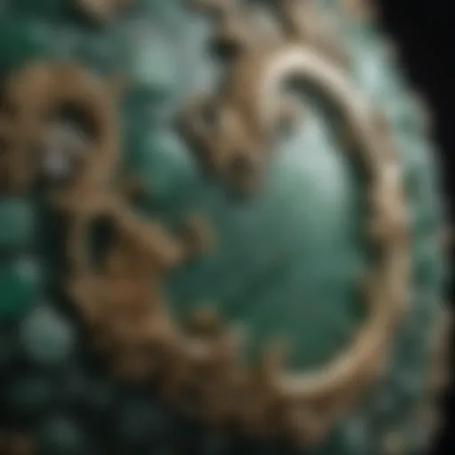 Exquisite Jade Texture Detail