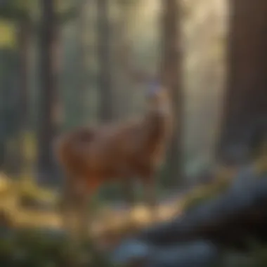 Deer in California Wilderness