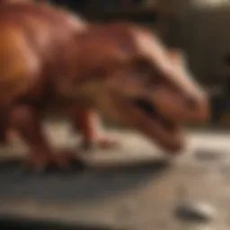 Dinosaur Foam Stickers Creation Process