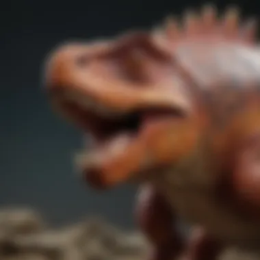 Intricate Details of Dinosaur Snapper Toy