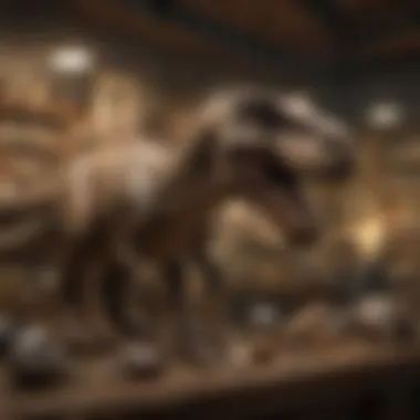 A Mesmerizing Showcase of Prehistoric Treasures Dinosaur Store Display