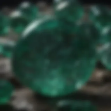 Emerald Essence Glass Rock