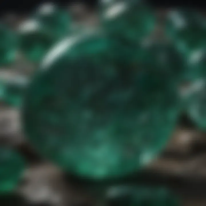 Emerald Essence Glass Rock