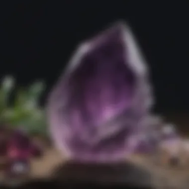 Ethereal Elegance: Showcasing the Amethyst Marvel Enchanting Amethyst Crystal Display