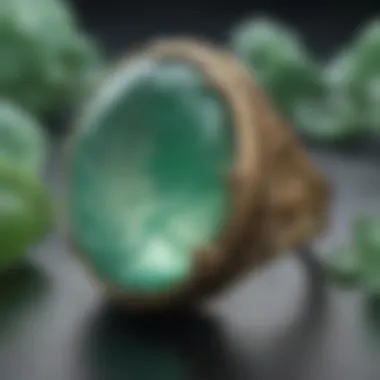 Enchanting Chrysoprase Whispers Gemstone