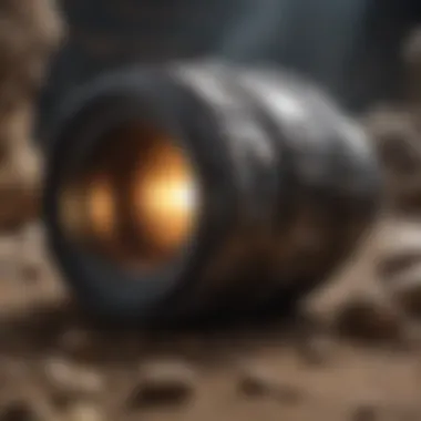 Enhanced Fossil Preparation with Rock Tumbler