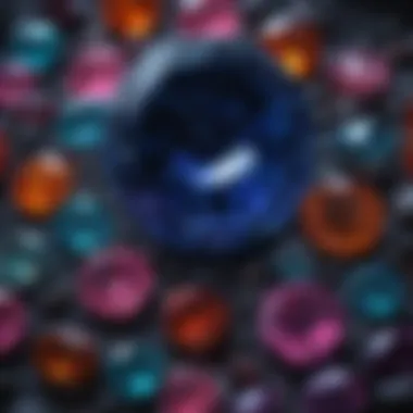 Enhanced Gemstone Brilliance with Black Light