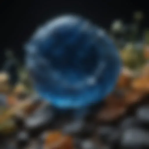 Glistening Azure Treasure