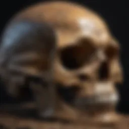 Enigmatic Fossilized Phytosaurus Skull
