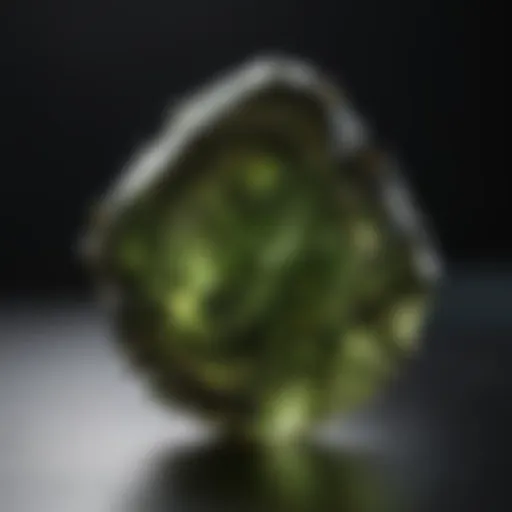 Enigmatic Moldavite Gemstone