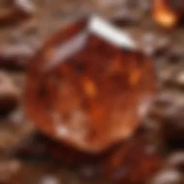 Enigmatic Origin of Reddish-Brown Crystal Stone