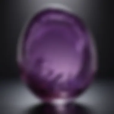 Enigmatic Violet Glass Specimen