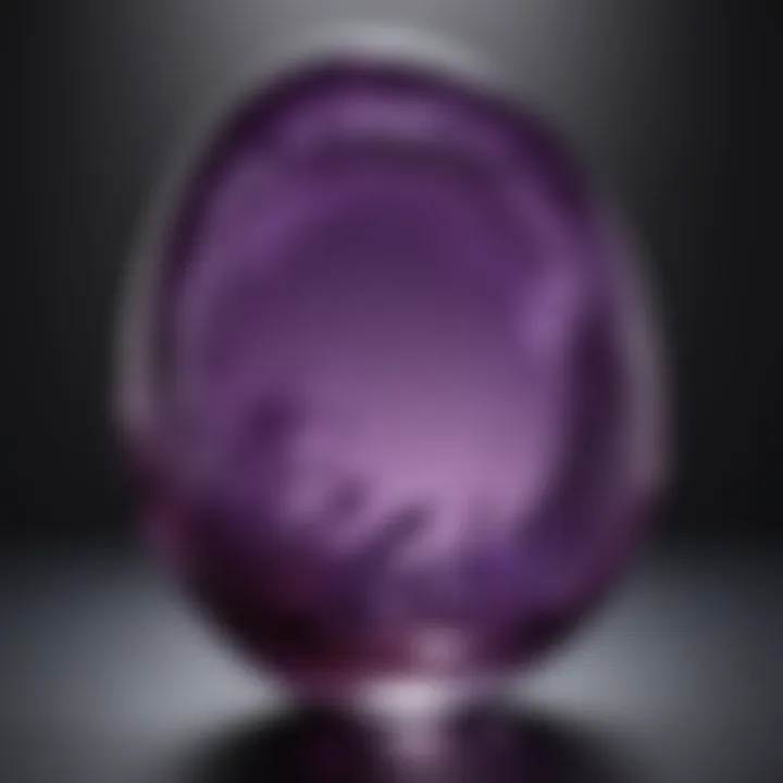 Enigmatic Violet Glass Specimen