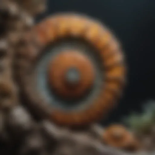 Mesmerizing Ammonite Fossil