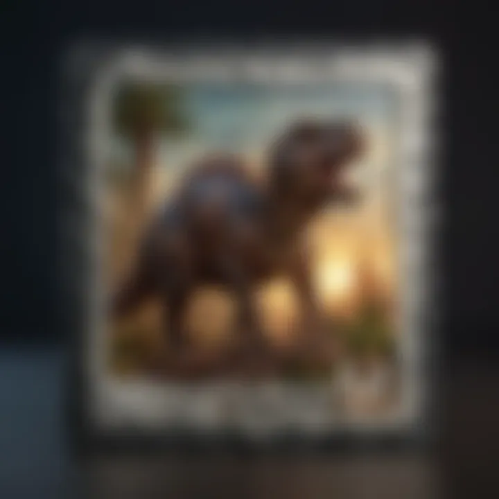 Evolution of Dinosaur Stamp Designs