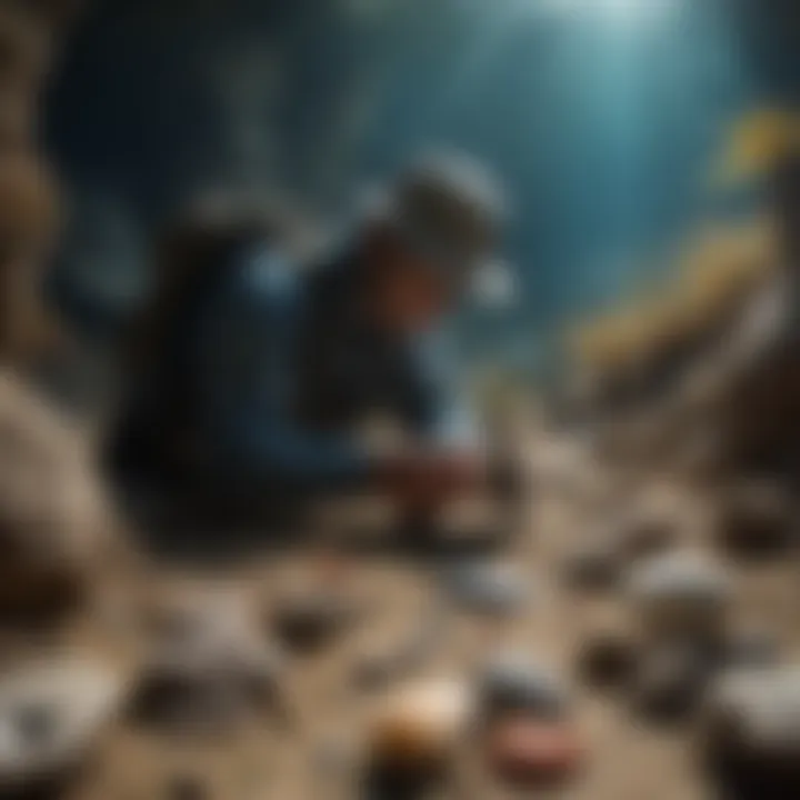 Discovering ancient marine life with a fossil kit