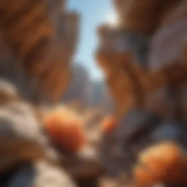 Geological formations revealing the rich mineral deposits of Arkansas