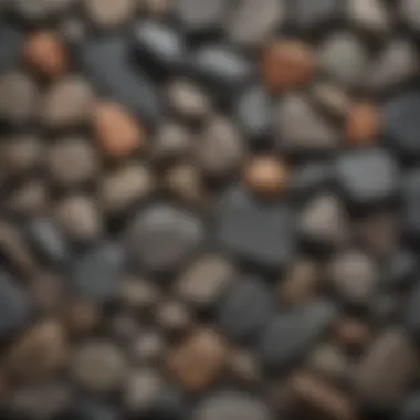 Showcasing Photographic Techniques on Slate Display of various slate rocks showcasing photographic techniques