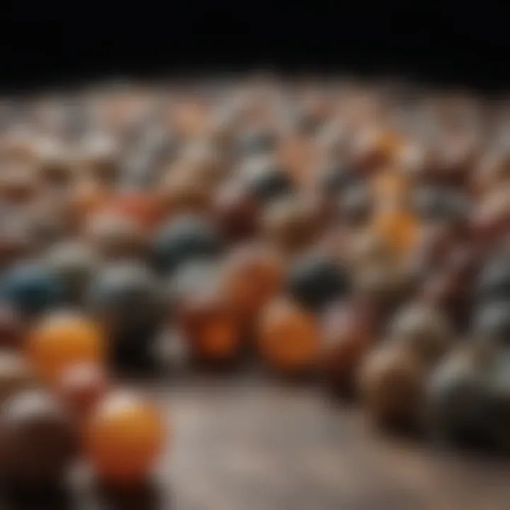 A visual representation of ethical sourcing practices in the world of genuine stone beads.
